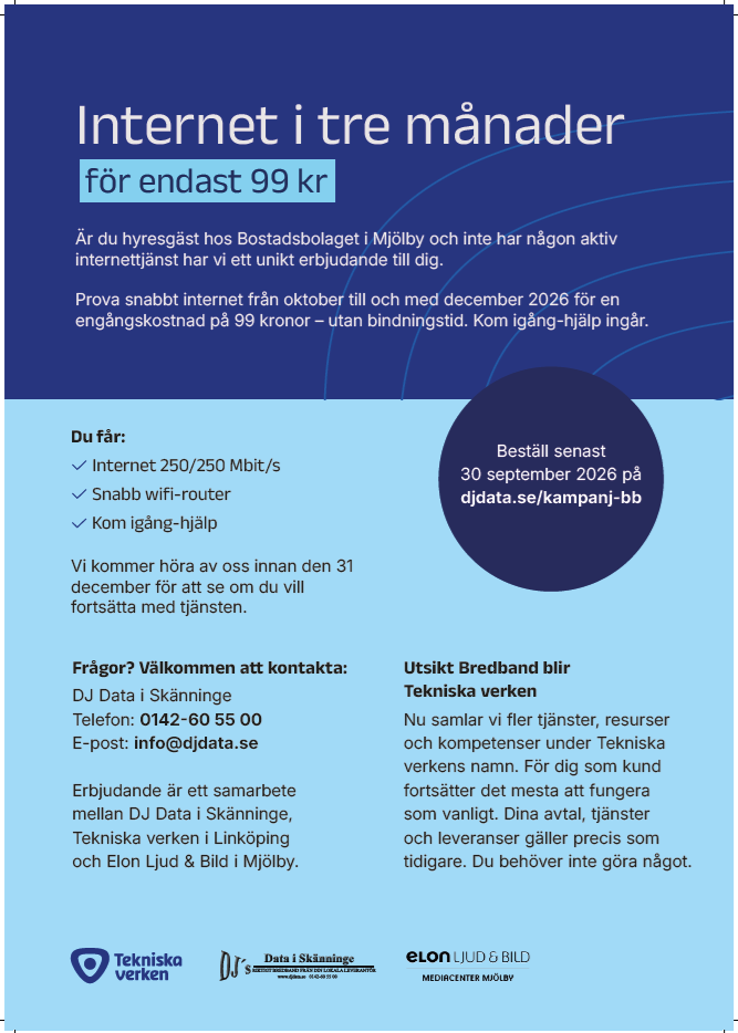 annons för interneterbjudande